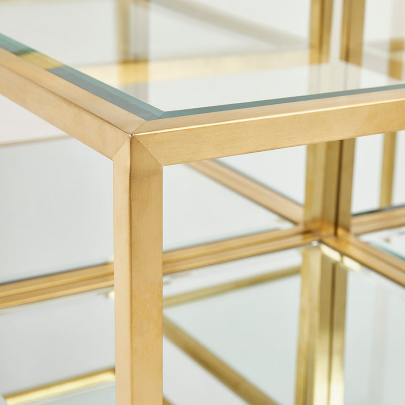 Multi-Level Gold- Coffee Table XC