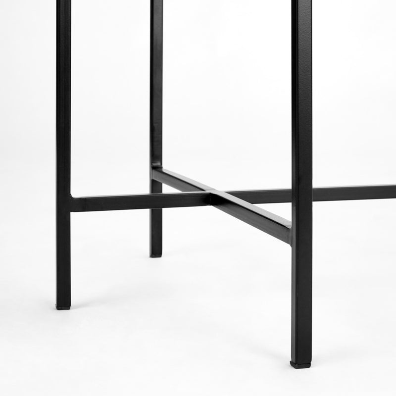 Ida Black Glass Top- Coffee Table XC