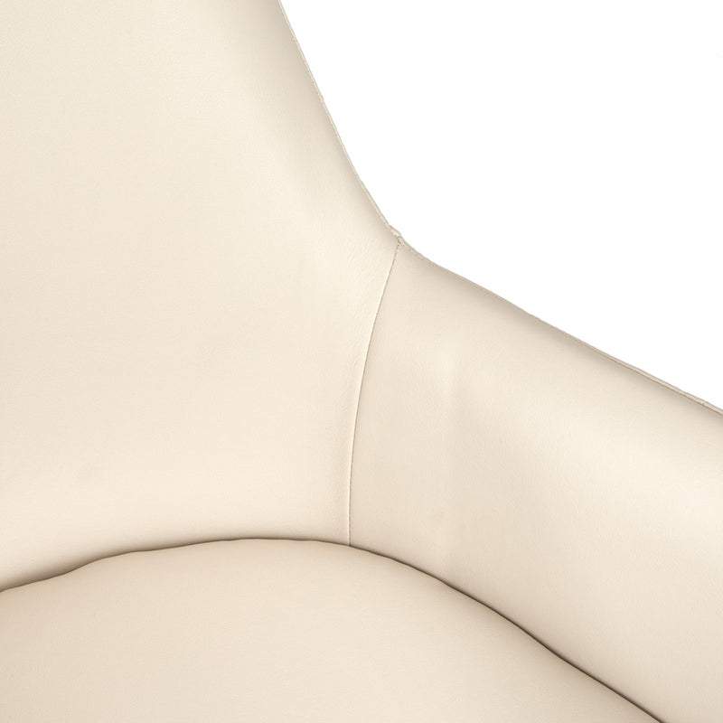 Vivianna Taupe Leatherette-Dining Chair XC