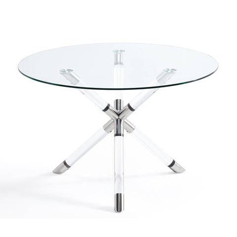 Paloma Silver-Dining Table XC