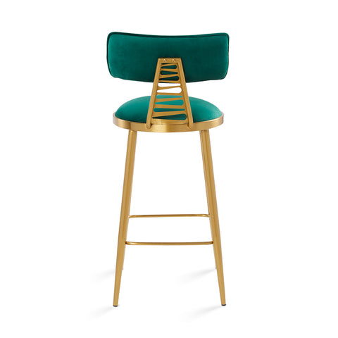 Parma Emerald Velvet- Counter Chair XC