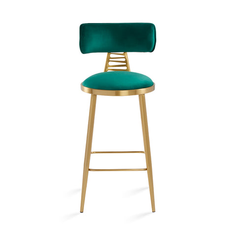 Parma Emerald Velvet- Counter Chair XC