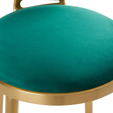 Parma Emerald Velvet- Counter Chair XC