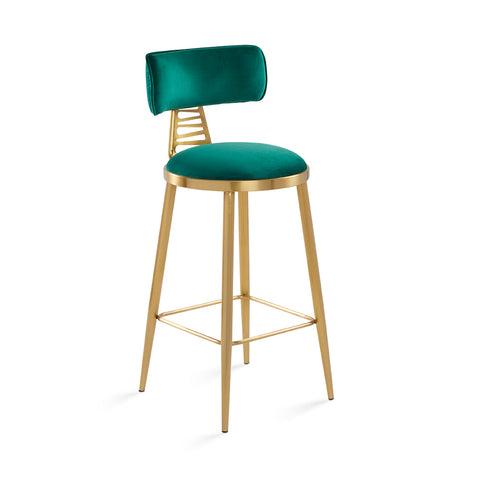 Parma Emerald Velvet- Counter Chair XC