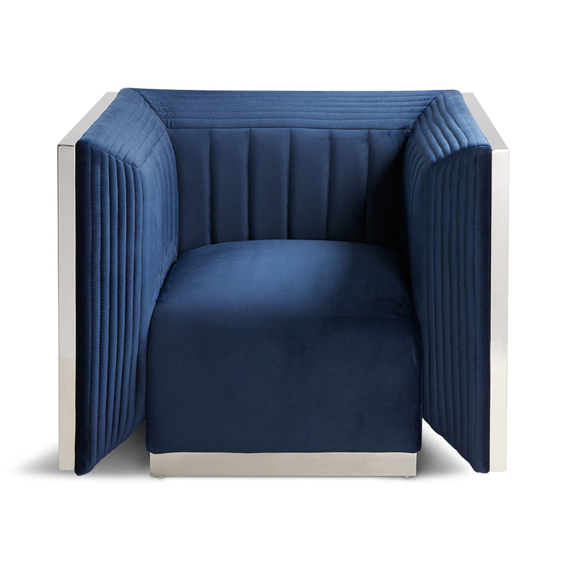 Amsterdam Ink Blue-Sofa Chair XC