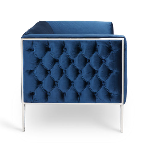 Vermont Blue Velvet - Love Seat XC