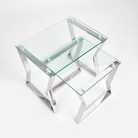 Noa Silver- End Table XC