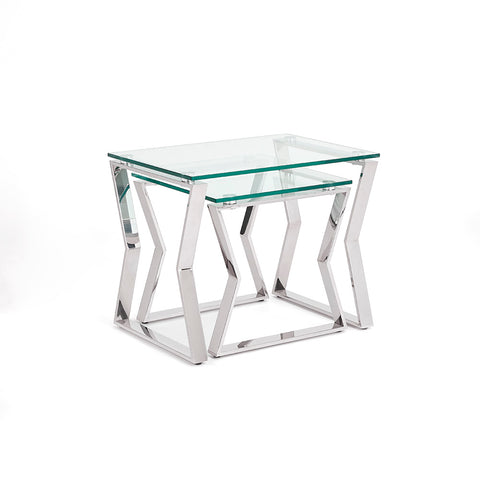 Noa Silver- End Table XC