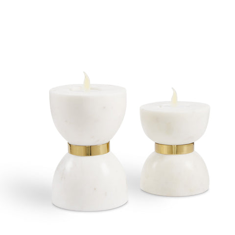 Tea Light Small- Candle Holder (Set of Two)