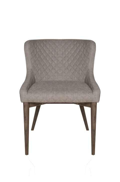 Mila Light Grey -Dining Chair (Set of Two)