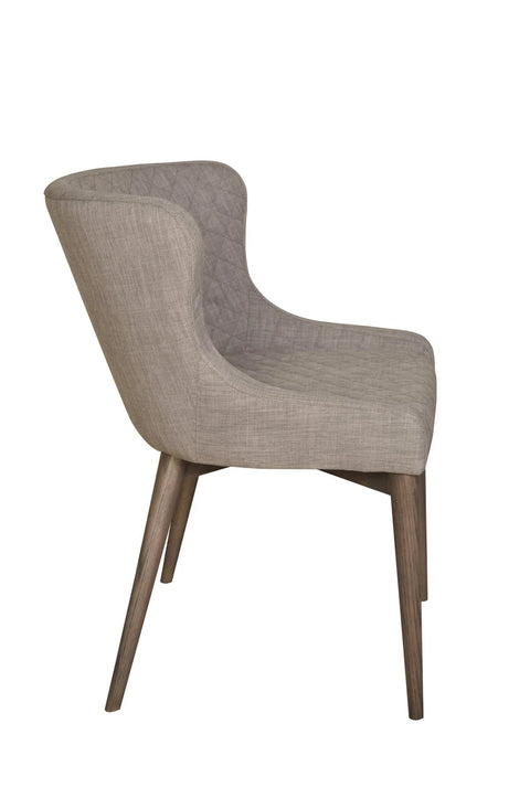 Mila Light Grey -Dining Chair (Set of Two)