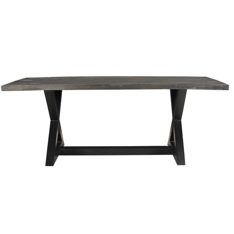 Zax Rectangular Distressed Grey -Dining Table WW