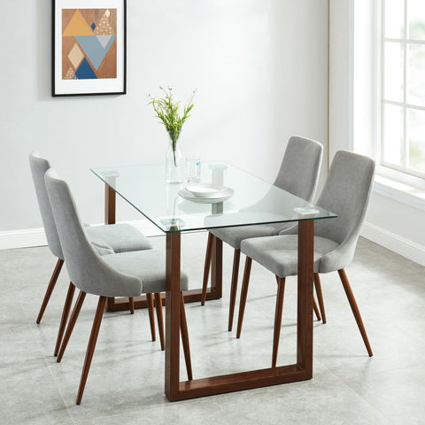 Franco Rectangular Walnut -Dining Table WW