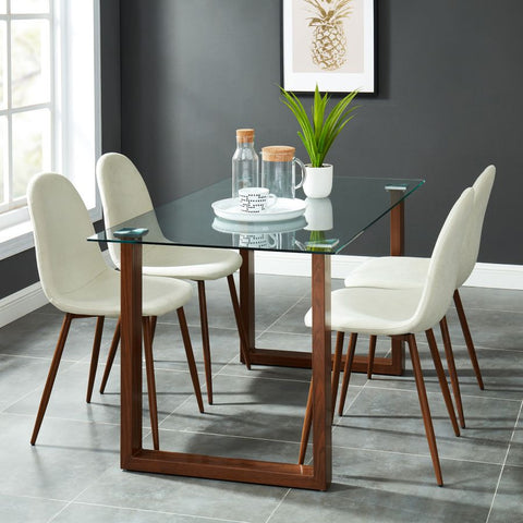 Franco Rectangular Walnut -Dining Table WW