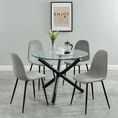 Suzette Black -Dining Table WW