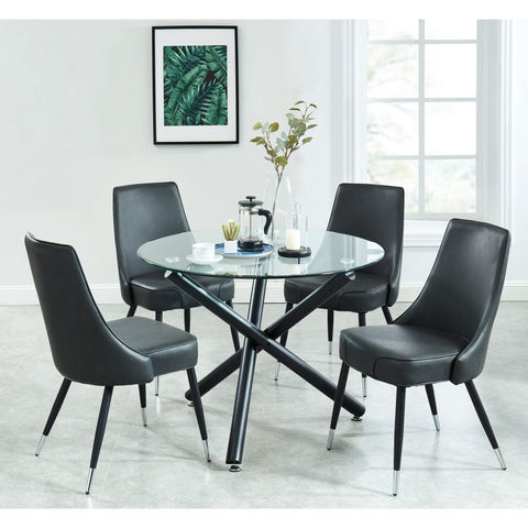 Suzette Black -Dining Table WW