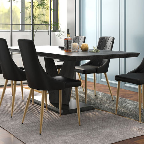 Eclipse Extension Black -Dining Table WW