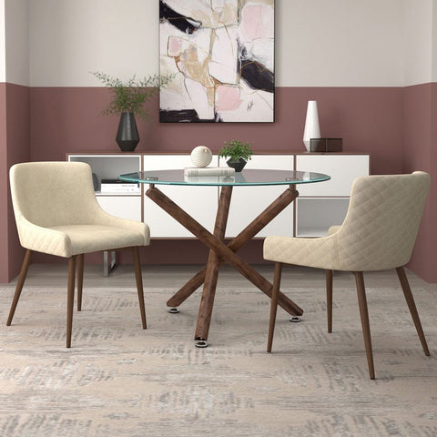 Bianca Beige -Dining Chair WW (Set Of Two)