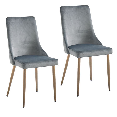 Carmilla Grey- Dining Chair WW (Set Of Two)