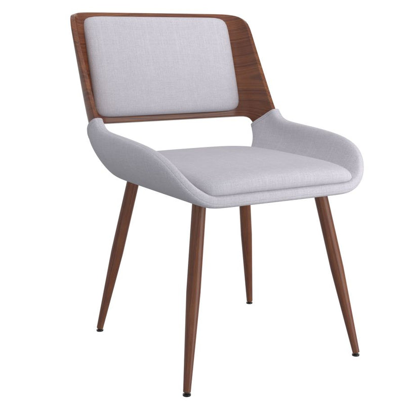 Hudson Grey Fabric- Dining Chair WW