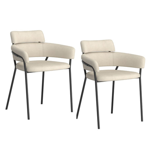 Axel Beige -Dining Chair WW (Set Of Two)