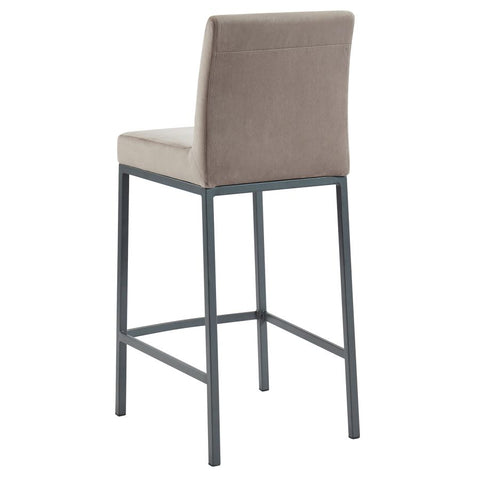 Diego Grey With Grey Legs  -Counter Chair WW (Set Of Two)