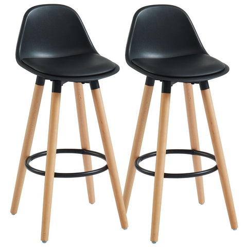 Diablo Black - Counter Chair WW (Set Of Two)