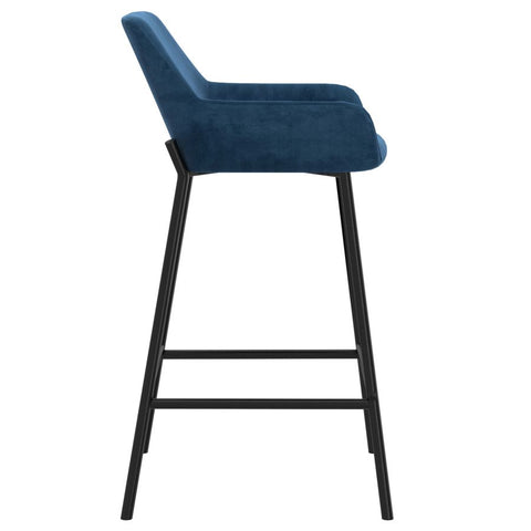 Baily Blue - Counter Chair WW (Set Of Two)