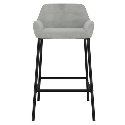 Baily Grey - Counter Chair WW (Set Of Two)