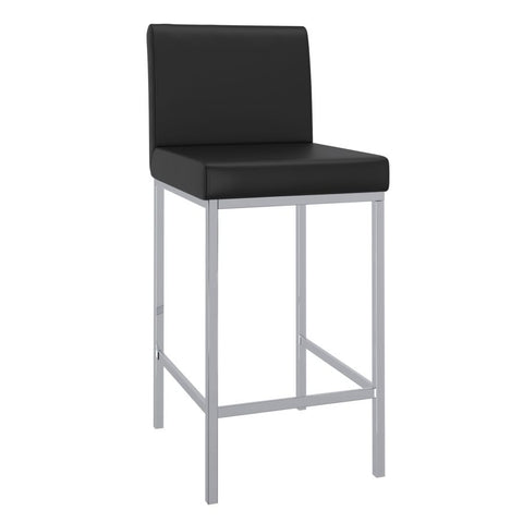 Porto Black - Counter Chair WW (Set Of Two)