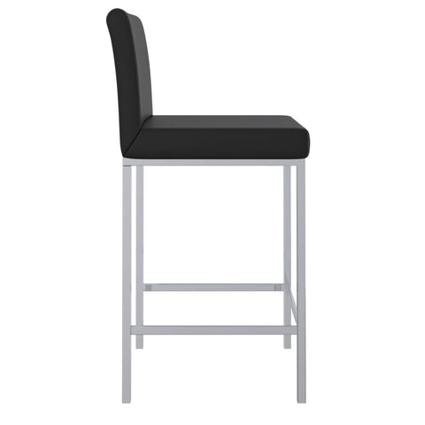 Porto Black - Counter Chair WW (Set Of Two)