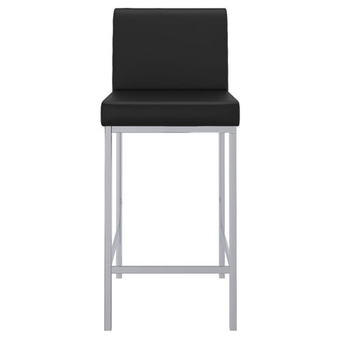 Porto Black - Counter Chair WW (Set Of Two)