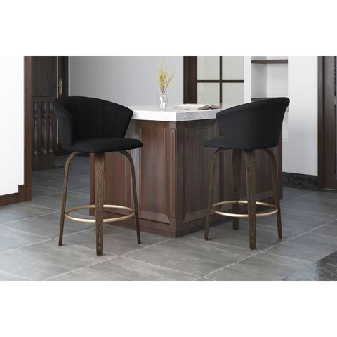 Tula Black - Counter Chair WW