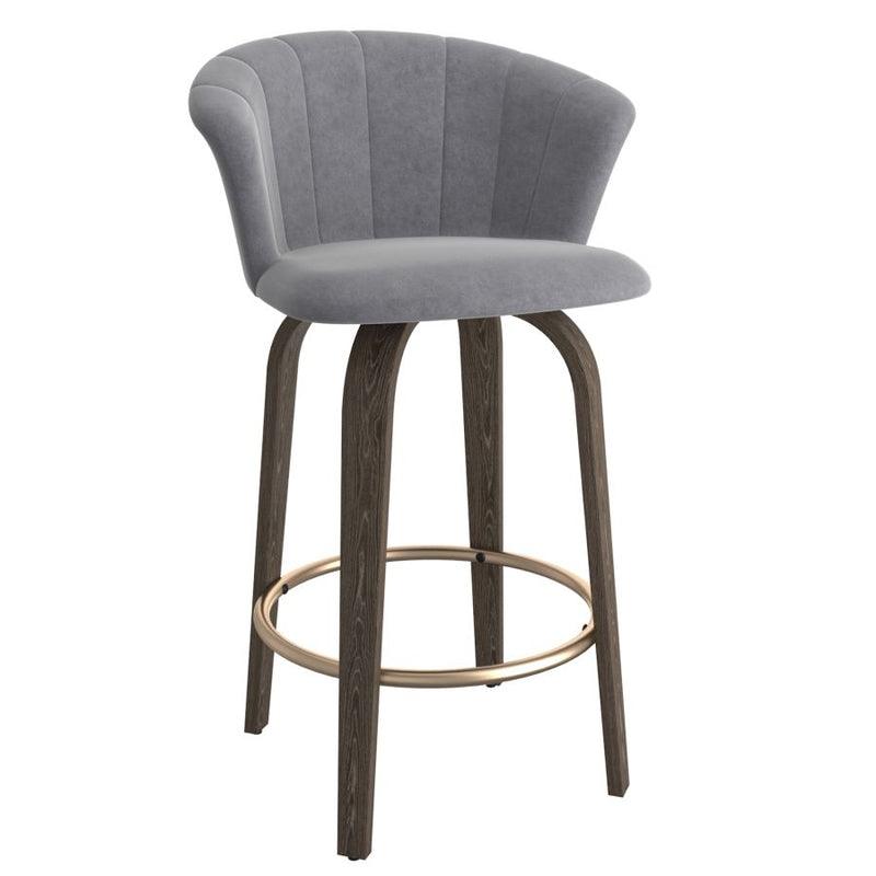 Tula Grey - Counter Chair WW