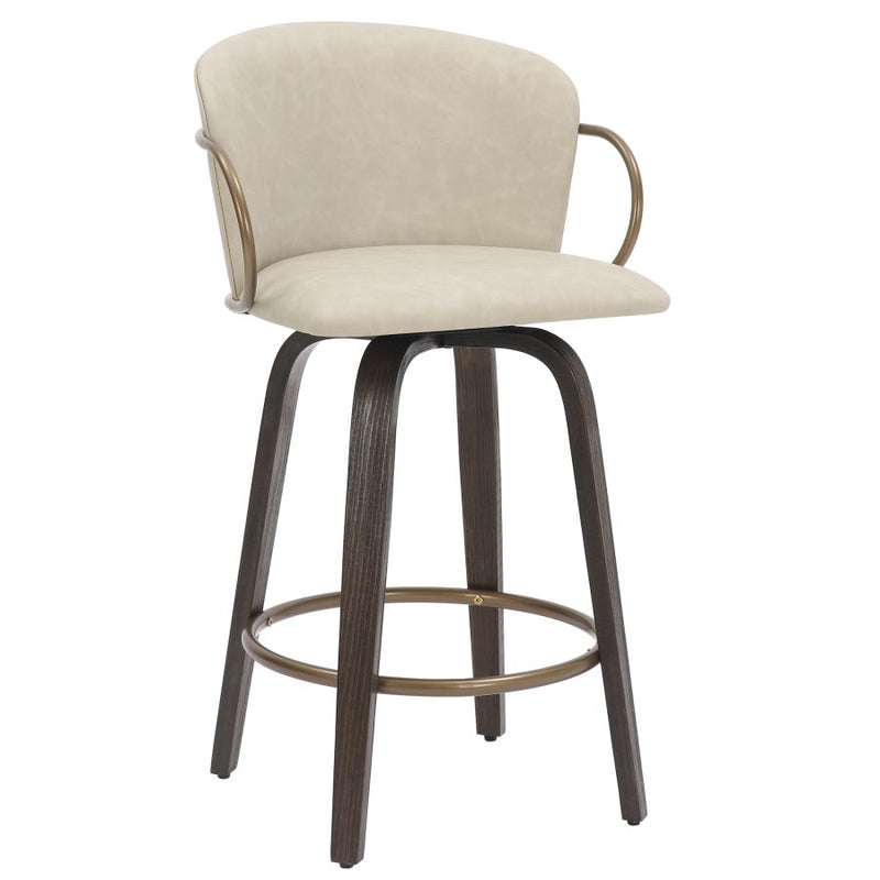 Lawson Ivory -Counter Chair WW (Set Of Two)