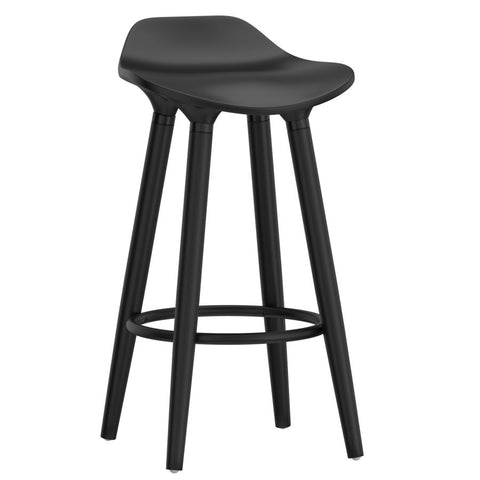 Trex Black- Counter Chair WW (Set Of Two)