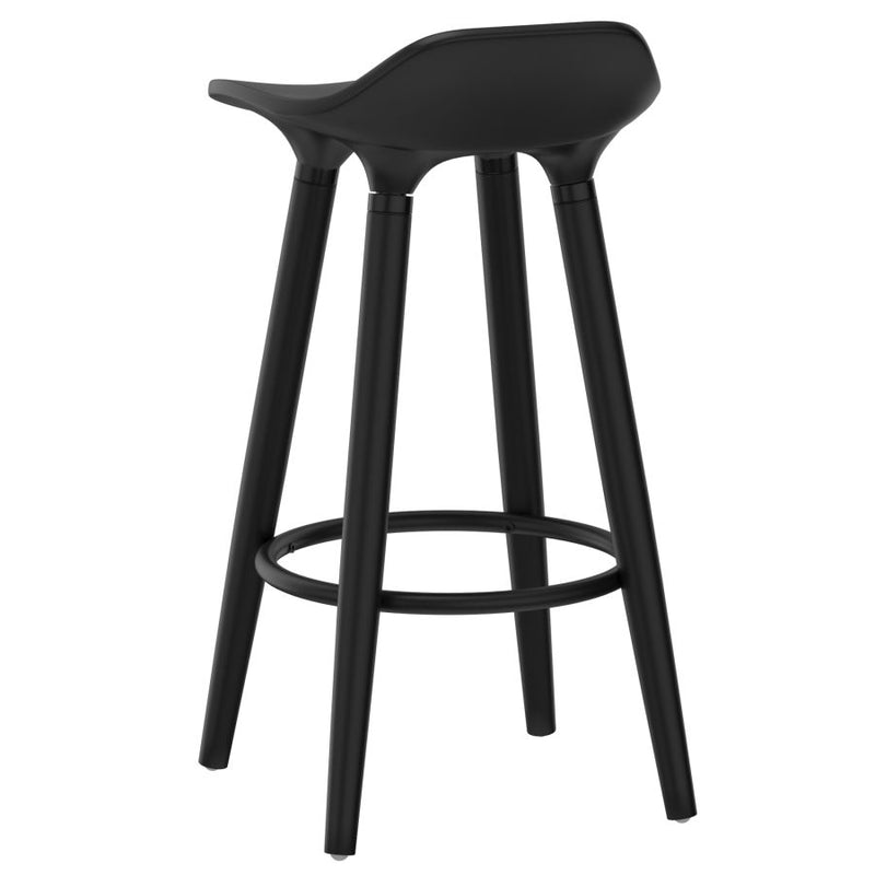 Trex Black- Counter Chair WW (Set Of Two)
