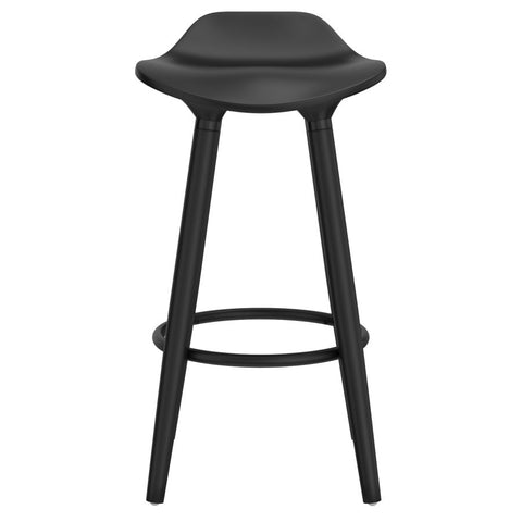 Trex Black- Counter Chair WW (Set Of Two)