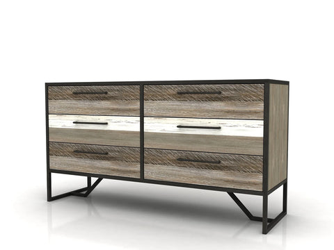 Metro Havana Six Drawer- Dresser