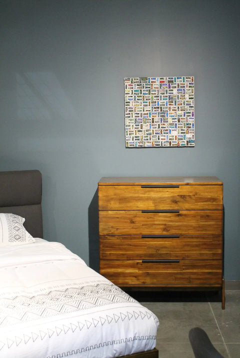 Remix Four Drawer- Dresser