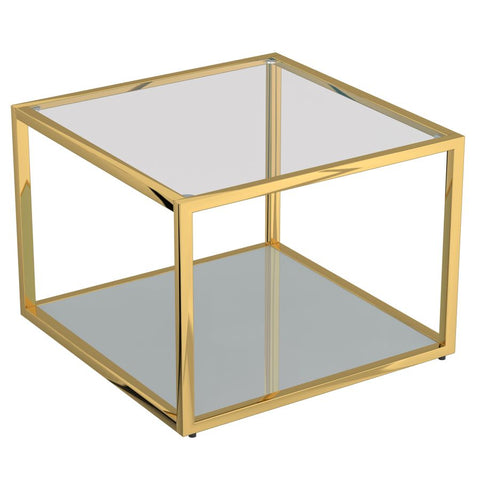 Casini 3pc Multi-Tier Gold -Coffee Table WW