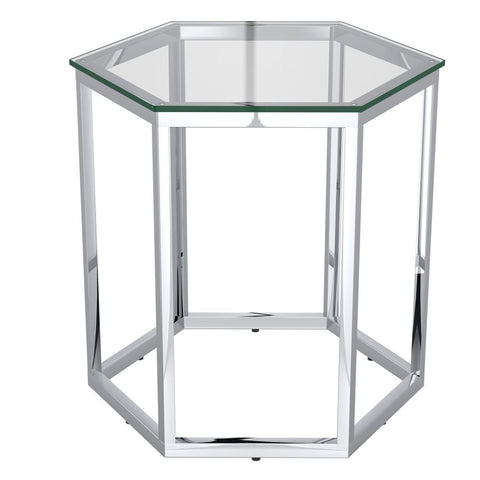 Fleur Silver- End Table WW