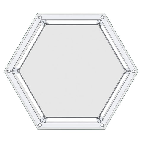 Fleur Silver- End Table WW