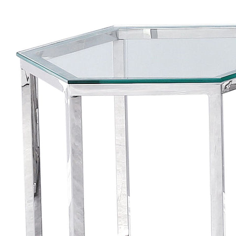 Fleur Silver- End Table WW