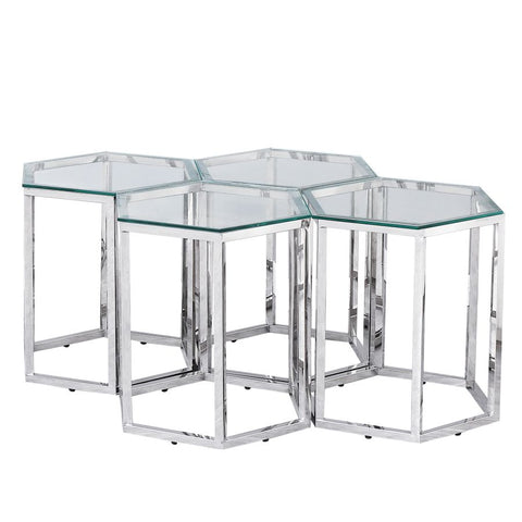 Fleur Silver- End Table WW