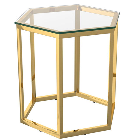 Fleur Gold - End Table WW