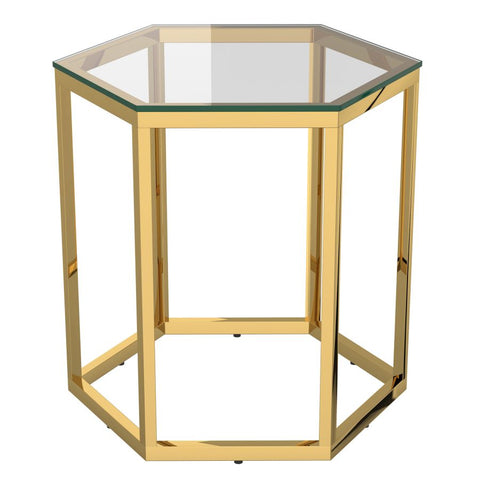 Fleur Gold - End Table WW