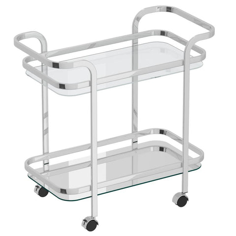 Zedd Silver -Bar Cart WW