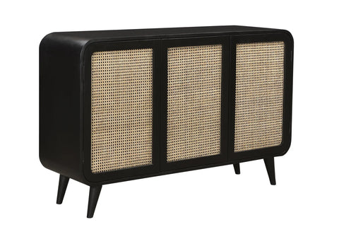 Cane Oval- Sideboard