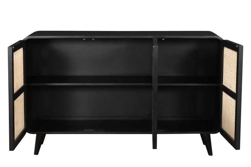 Cane Oval- Sideboard